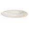 Hello Honey® 13" White Stoneware Shell Plates with Reactive Glaze, 6ct.